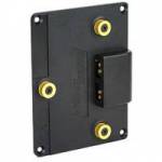 Anton Bauer Milled Silver Back Male Gold Mount Plate (p/n 8075-0057) Anton Bauer Milled Silver Back Male Gold Mount Plate (p/n 8075-0057)